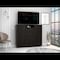 Tuhome Letna Double Door Cabinet Dresser, 2 Drawers, 4 Interior Shelves, 3 Cabinets With Door, Rod, Black CLW6470 - alternate 5